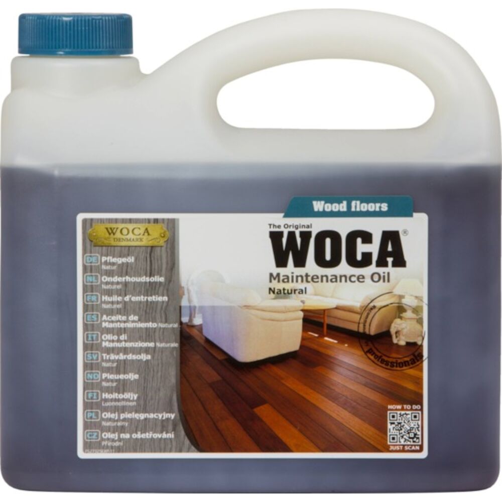 Woca Pleieolje Natur 2,5 l